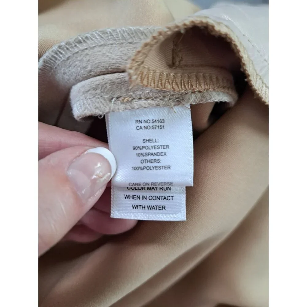 Marc New York Beige Suede Long Shirt Jacket With Button-Front Size XS - Picture 3 of 12